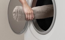 Badematte >MOLENA< in cappuccino, 100% Polyester MAGICSOFT - 60x50x2,8cm (LxBxH)