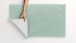 Badematte >MOLENA< in salbei, 100% Polyester MAGICSOFT - 60x50x2,8cm (LxBxH)