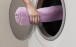 Badematte >MOLENA< in lavendel, 100% Polyester MAGICSOFT - 60x50x2,8cm (LxBxH)