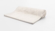 Badematte >MOLENA< in kiesel, 100% Polyester MAGICSOFT - 100x60x2,8cm (LxBxH)