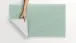 Badematte >MOLENA< in salbei, 100% Polyester MAGICSOFT - 100x60x2,8cm (LxBxH)