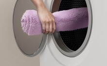Badematte >MOLENA< in lavendel, 100% Polyester MAGICSOFT - 100x60x2,8cm (LxBxH)