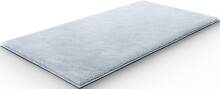 Badematte >MOLENA< in grau, 100% Polyester MAGICSOFT - 120x70x2,8cm (LxBxH)