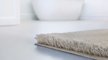 Badematte >MOLENA< in cappuccino, 100% Polyester MAGICSOFT - 120x70x2,8 (LxBxH)