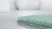 Badematte >MOLENA< in salbei, 100% Polyester MAGICSOFT - 120x70x2,8cm (LxBxH)