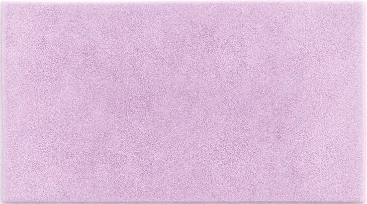 Badematte >MOLENA< in lavendel, 100% Polyester MAGICSOFT - 120x70x2,8cm (LxBxH)