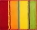 Badematte >SUMMERTIME< in multicolor  - 60x50x2 (LxBxH)