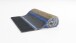 Badematte >SUMMERTIME< in blau, 100% Polyacryl SUPERSOFT - 60x50x1,8cm (LxBxH)