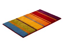 Badematte >SUMMERTIME< in multicolor, 100% Polyacryl SUPERSOFT - 90x60x2 (LxBxH)