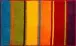 Badematte >SUMMERTIME< in multicolor, 100% Polyacryl SUPERSOFT - 90x60x2 (LxBxH)