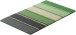 Badematte >SUMMERTIME< in grün, 100% Polyacryl SUPERSOFT - 90x60x2cm (LxBxH)