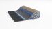 Badematte >SUMMERTIME< in blau, 100% Polyacryl SUPERSOFT - 115x65x1,8cm (LxBxH)