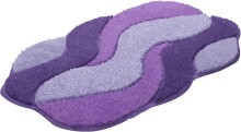 Badematte >CARMEN< in flieder, 100% Polyacryl ULTRASOFT - 100x60x2,4cm (LxBxH)