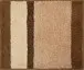 Badematte >ROOM< in beige, 100% Polyacryl SUPERSOFT - 60x50x2,4cm (LxBxH)