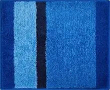 Badematte >ROOM< in blau, 100% Polyacryl SUPERSOFT...
