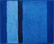 Badematte >ROOM< in blau, 100% Polyacryl SUPERSOFT - 60x50x2,4cm (LxBxH)