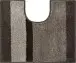 Badematte >ROOM< in taupe, 100% Polyacryl SUPERSOFT - 60x50x2,4cm (LxBxH)