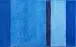 Badematte >ROOM< in blau, 100% Polyacryl SUPERSOFT - 100x60x2,4cm (LxBxH)
