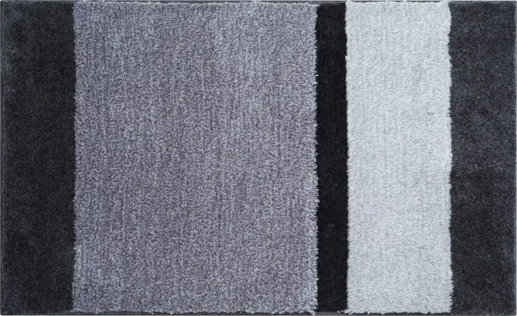 Badematte >ROOM< in anthrazit, 100% Polyacryl SUPERSOFT - 120x70x2,4cm (LxBxH)