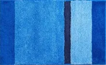 Badematte >ROOM< in blau, 100% Polyacryl SUPERSOFT...