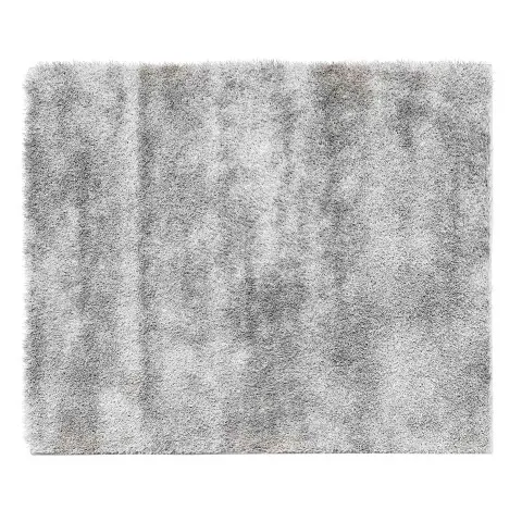 Badematte >ELYSIA< in silber, 100% Polyester MAGICSOFT - 60x50x2,5cm (LxBxH)