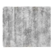 Badematte >ELYSIA< in silber, 100% Polyester...