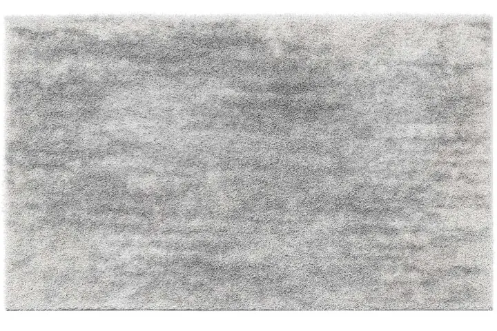 Badematte >ELYSIA< in silber, 100% Polyester MAGICSOFT - 100x60x2,5cm (LxBxH)
