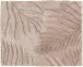 Badematte >FERYA< in beige, 100% Polyester MAGICSOFT - 60x50x1,8cm (LxBxH)