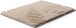 Badematte >FERYA< in beige, 100% Polyester MAGICSOFT - 60x50x1,8cm (LxBxH)
