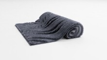 Badematte >FERYA< in anthrazit, 100% Polyester MAGICSOFT - 60x50x1,8cm (LxBxH)