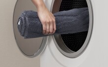 Badematte >FERYA< in anthrazit, 100% Polyester MAGICSOFT - 60x50x1,8cm (LxBxH)