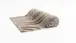 Badematte >FERYA< in beige, 100% Polyester MAGICSOFT - 100x60x1,8cm (LxBxH)