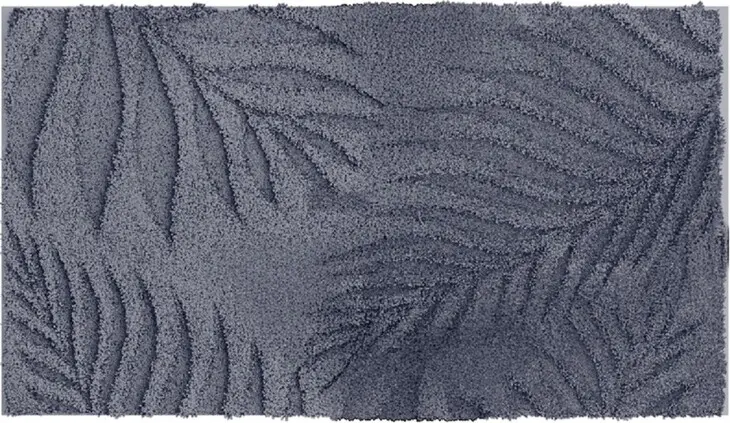 Badematte >FERYA< in anthrazit, 100% Polyester MAGICSOFT - 100x60x1,8cm (LxBxH)