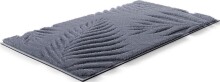 Badematte >FERYA< in anthrazit, 100% Polyester MAGICSOFT - 100x60x1,8cm (LxBxH)