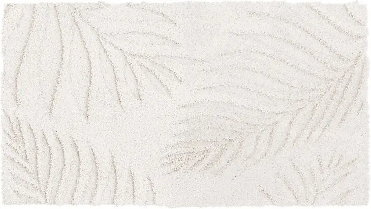 Badematte >FERYA< in natur, 100% Polyester MAGICSOFT - 120x70x1,8cm (LxBxH)