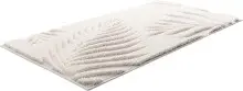 Badematte >FERYA< in natur, 100% Polyester MAGICSOFT - 120x70x1,8cm (LxBxH)