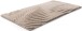 Badematte >FERYA< in beige, 100% Polyester MAGICSOFT - 120x70x1,8cm (LxBxH)