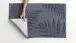 Badematte >FERYA< in anthrazit, 100% Polyester MAGICSOFT - 120x70x1,8cm (LxBxH)