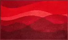Badematte >HILLS< in rubin, 100% Polyacryl...