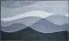 Badematte >HILLS< in anthrazit, 100% Polyacryl SUPERSOFT - 100x60x2cm (LxBxH)