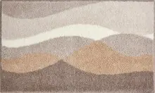 Badematte >HILLS< in taupe, 100% Polyacryl...