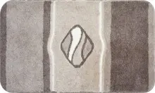 Badematte >JEWEL< in taupe, 100% Polyacryl...
