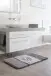 Badematte >JEWEL< in taupe, 100% Polyacryl ULTRASOFT - 100x60x2,4cm (LxBxH)