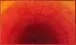 Badematte >SUNSHINE< in orange, 100% Polyacryl SUPERSOFT - 100x60x2,4cm (LxBxH)