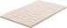 Badematte >VOGUE< in natur, 100% Baumwolle - 100x60x2,4cm (LxBxH)