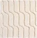 Badematte >VOGUE< in natur, 100% Baumwolle - 60x60x2,4cm (LxBxH)