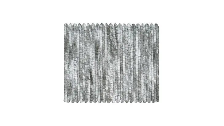Badematte >LEONIE< in anthrazit - 60x50x1,5 (LxBxH)