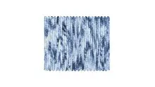 Badematte >LEONIE< in denim blue - 60x50x1,5 (LxBxH)
