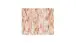 Badematte >LEONIE< in terracotta - 60x50x1,5 (LxBxH)
