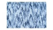 Badematte >LEONIE< in denim blue - 90x60x1,5 (LxBxH)